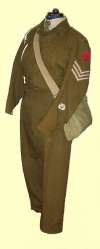 Battle Dress and Respirator Bag